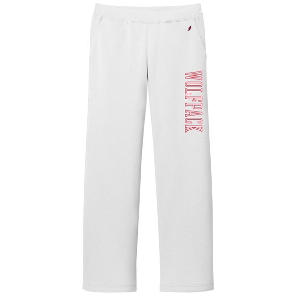 White Ladies Reverse Fleece Pant -